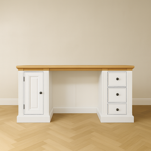 Maatwerk bureau King Louis 170x70x78(H) cm - RAL 9010