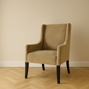Showmodel stoelen velvet 6 stuks