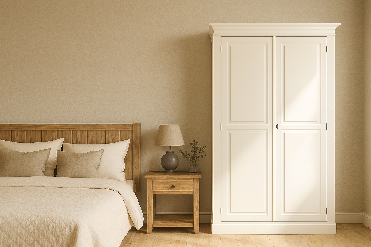 Landelijke kledingkast: tijdloze warmte voor jouw interieur