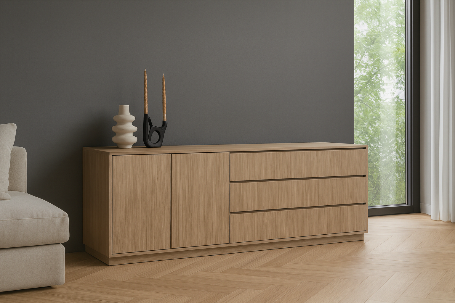 Design dressoir: stijlvol maatwerk voor een tijdloos interieur