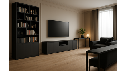 Zwarte kasten – kracht en luxe in jouw interieur