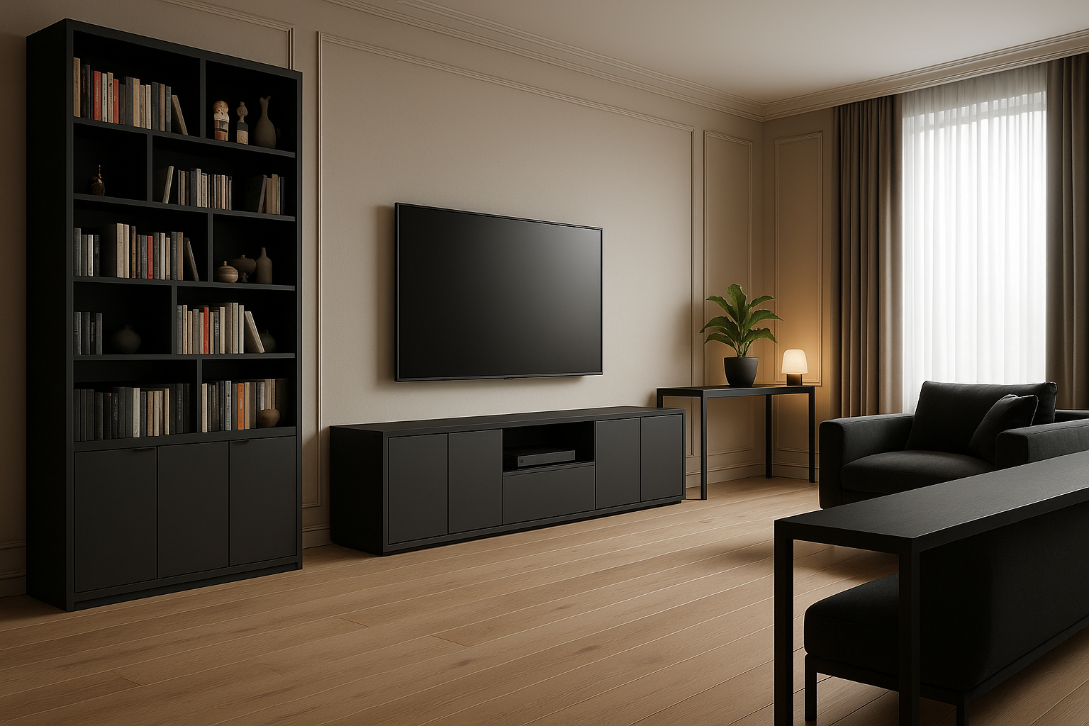 Zwarte kasten – kracht en luxe in jouw interieur