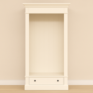 Showmodel boekenkast Malaga - 100x35x200H cm - RAL 9001