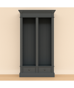Showmodel boekenkast - 100x40x240H cm - RAL 7006