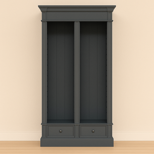 Showmodel boekenkast - 100x40x240H cm - RAL 7006