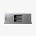 123kast  Tv-dressoir Avignon - 150x48x60H cm - 2 schuifdeuren - open middenvak - met kabelgat