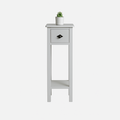 123kast  Bijzettafel Trois - 30x30x100H cm - 1 lade - 1 plank