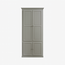 123kast Schakelkast LM 02 - 100x40x245H cm - 4 dichte scharnierdeuren - 5 planken - verstelbare planken - schakelbaar