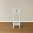 123kast  Bijzettafel Deux - 30x30x80H cm - 1 lade - 1 plank