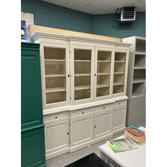 123kast  Showmodel buffetkast Breakfront 220x50x220H cm - RAL 9001