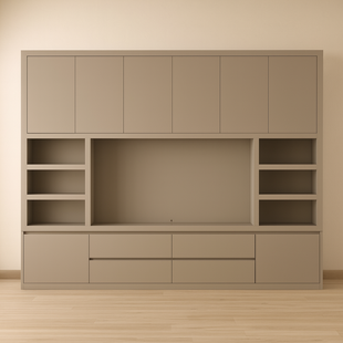 Showmodel TV-vakkenkast Biarritz 280cm - RAL 1019