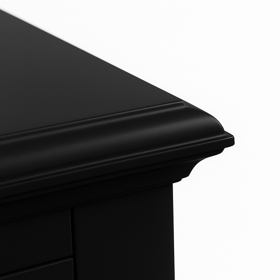 123kast  Voorraad Buffetkast Santa Barbara - 230x45x230H cm - RAL 9005 - 4 vitrine scharnierdeuren - 4 soft close lades - 4 dichte scharnierdeuren - verstelbare planken - Copy