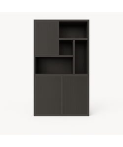 Vakkenkast Faro 01 124cm Eiken