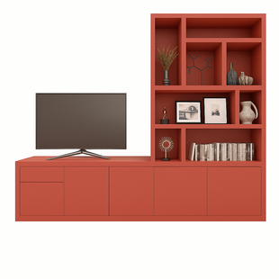 Tv dressoir met vakkenkast Limoges 350cm