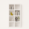 123kast  Roomdivider Chester - 81x30x157H cm - open vakken - 5cm plank dikte