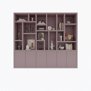 Vakkenkast Amora 280cm