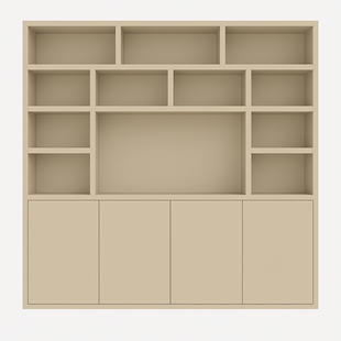 TV-Vakkenkast Flachau 04 220cm