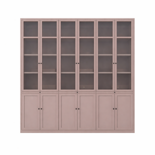 Vitrinekast Theo-Bert 292cm