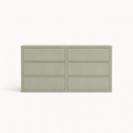 123kast  Ladekast Rosetown - 180x40x90H cm - 6 push to open lades - strak design