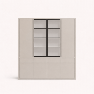 Vitrinekast Milazzo 240cm