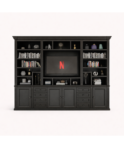 Tv boekenkast Victoria 300cm