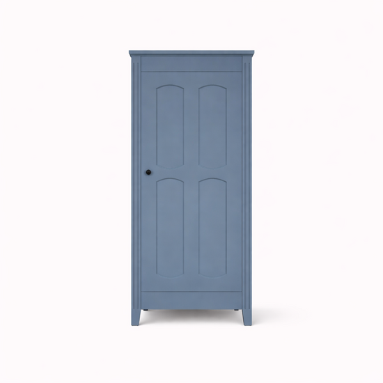 123kast  Kinderkast Blora - 80x55x195H cm - 1 deur - op pootjes