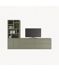 Tv vakkenkast/dressoir Burgos 340cm