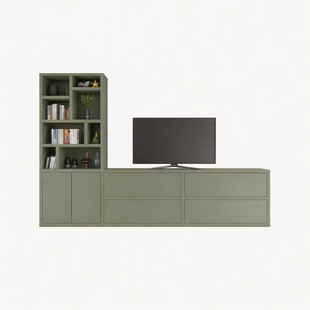 Tv vakkenkast/dressoir Burgos 340cm