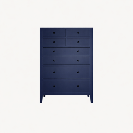 123kast  Opbergkast Cobar - 100x55x140cm - 8 soft close lades - op pootjes