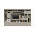 123kast  Cinewall Vasto - 400x40x240H cm - Cinewall- push to open deuren 5cm plank dikte