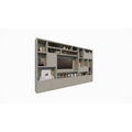 123kast  Cinewall Vasto - 400x40x240H cm - Cinewall- push to open deuren 5cm plank dikte