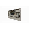123kast  Cinewall Vasto - 400x40x240H cm - Cinewall- push to open deuren 5cm plank dikte