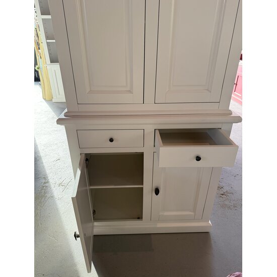 123kast  Aanbieding - buffetkast Santa Lucia - 100x45x230H cm - kleur ral 9010