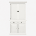 123kast  Aanbieding - buffetkast Santa Lucia - 100x45x230H cm - kleur ral 9010