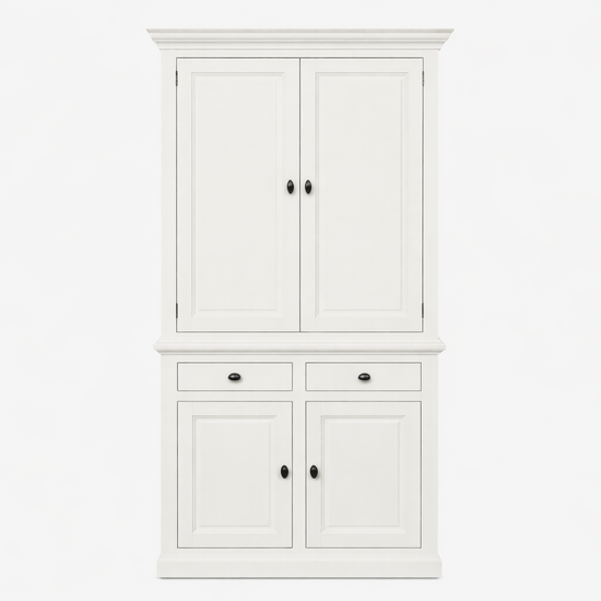 123kast  Aanbieding - buffetkast Santa Lucia - 100x45x230H cm - kleur ral 9010