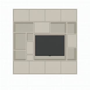 Cinewall Oviedo 240cm