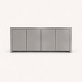 123kast  Dressoir Chaves - 200x50x80H cm - greeploze deuren - 4 push to open deuren - strak design