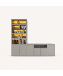 Tv vakkenkast dressoir Fleurus 300cm