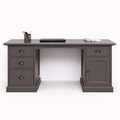 123kast  Bureau China - 160x70x79H cm - 4 soft close lades - 1 deur - demontabel (3 delen)