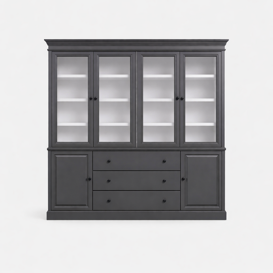 123kast  Buffetkast Pour Moi - 220x50x220H cm - 6 scharnier deuren - 3 soft close lades