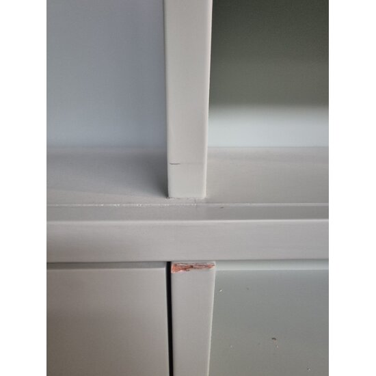 123kast  Voorraad (Beschadigd)  TV-vakkenkast Winterberg 04 - 400x40x250H cm  -  kleur NCS S 3010 G 10Y