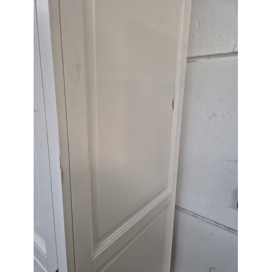 123kast  Showmodel (beschadigd) Computerkast Roma - 120x60x190H cm - uitschuifblad - 2 dichte scharnierdeuren - verstelbare bovenplank