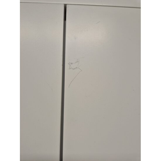 123kast  Voorraad Vakkenkast Lanzarote - 240x50x240H cm - ral 9010 - bekijk omschrijving