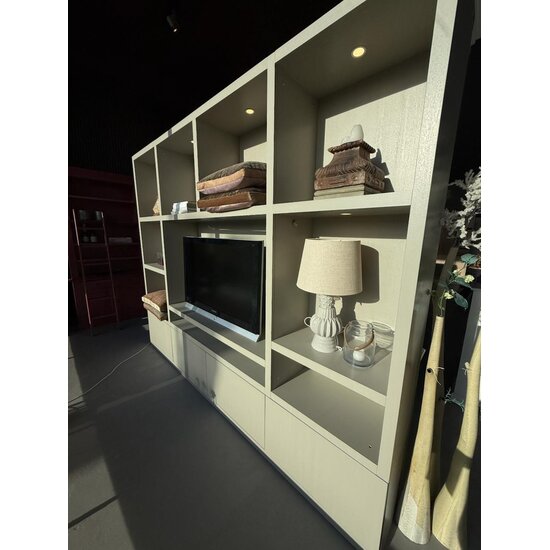 123kast Showmodel TV Vakkenkast Jose - NCS 3005Y20R Eiken