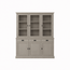 123kast  Buffetkast Tarente 03 -170x45x220H - 3 vitrinedeuren - 3 soft close lades - 3 dichte deuren