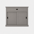123kast  Dressoir Algarve 05 - 110x46x110H cm - 2  schuifdeuren - 1 soft close lades - strak design