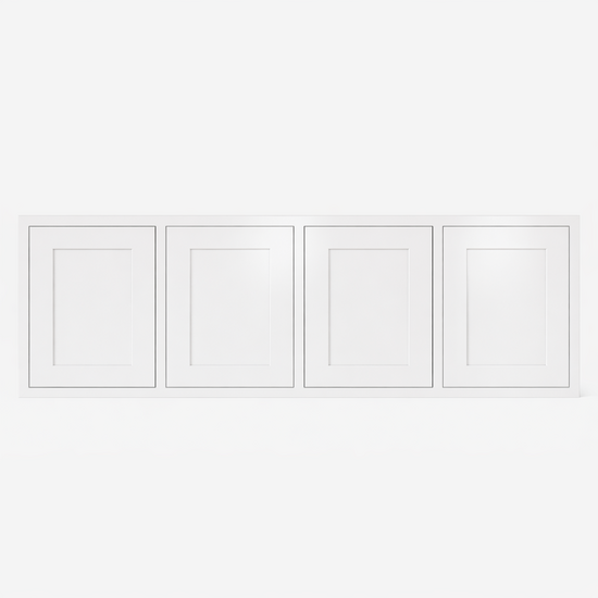 123kast  Dressoir Tunja - 200x45x80H cm - 4 greeploze deuren - strak design - push to open deuren