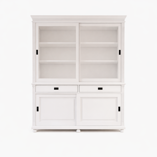 123kast  Buffetkast Zanthus - 200x50x230H cm - bolpoten - schuifdeuren - soft close lades