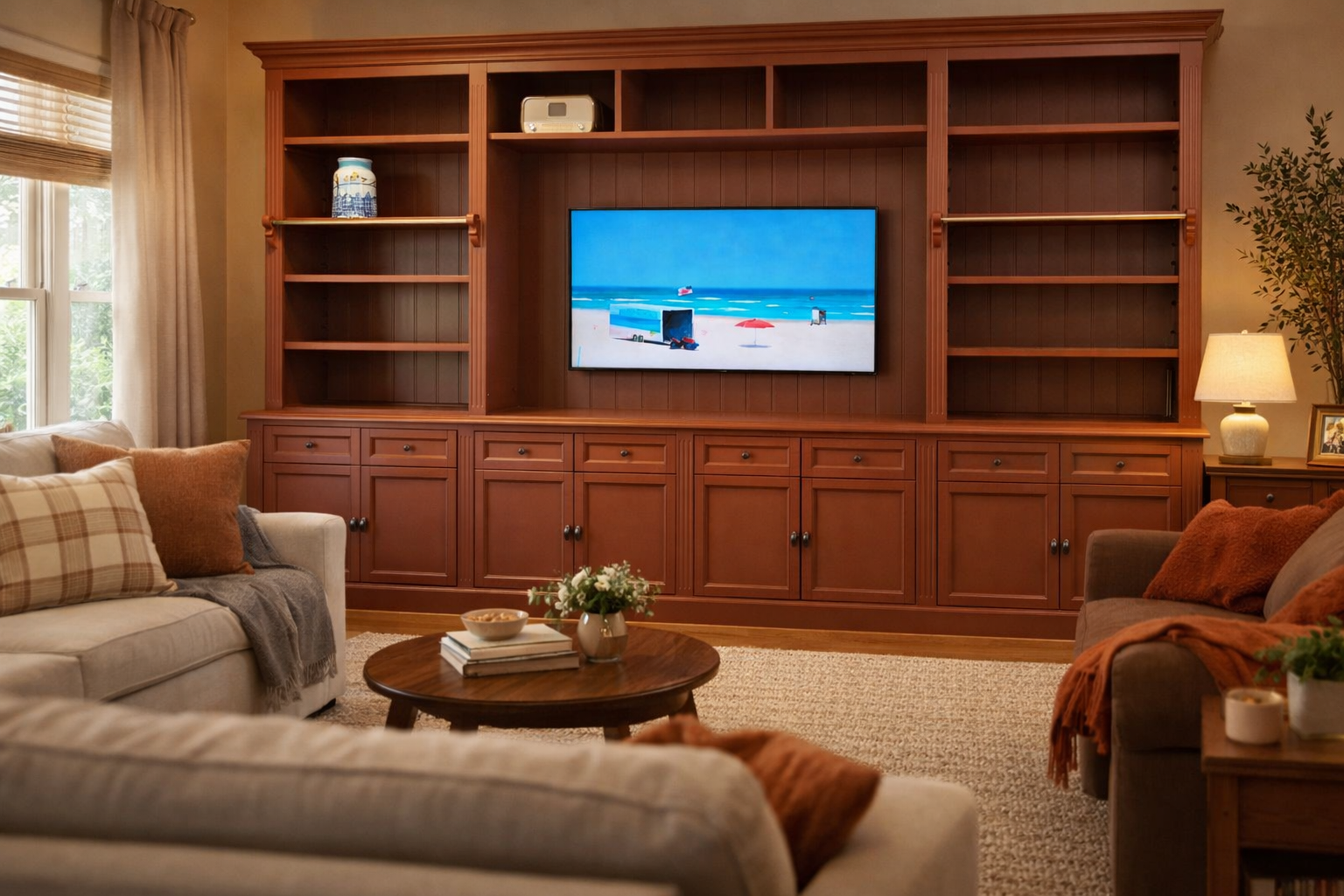 Cinewall op maat French library