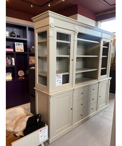 Showmodel Buffet/Boekenkast Edinburgh - 225x50x210H cm